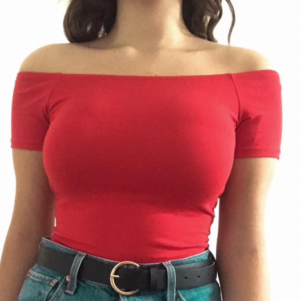 Amisu Off The Shoulder Top